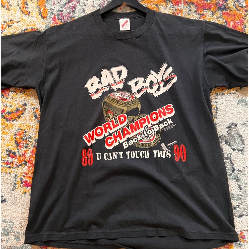 Vintage Detroit Bad Boys Tee Size XL